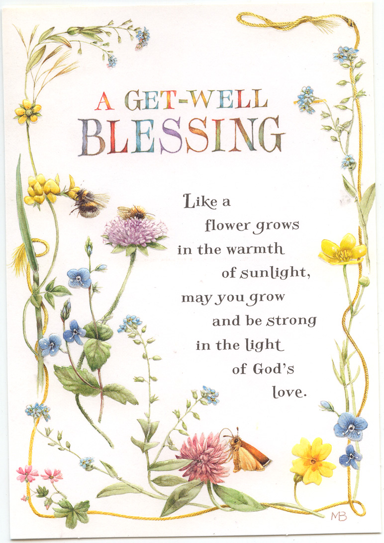 Greeting cards = Get Well  Marges8's Blog