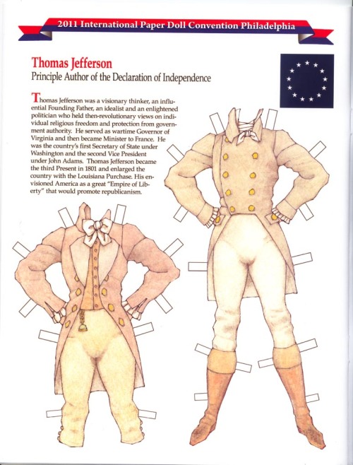 Col Characters Thomas Jefferson clothes
