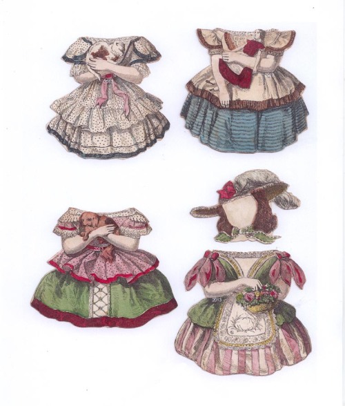 4 more dresses Susies Pets McLoughlin Bros 1859